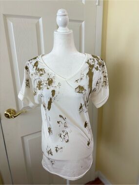 Cotton V-Neck t-shirt dress